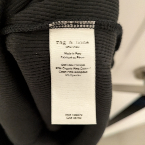 Rag & Bone Essential Ribbed Tank Dress - Picture 5 of 6